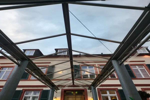 Streifenfreie Glasdachreinigung innen und außen im Raum Koblenz